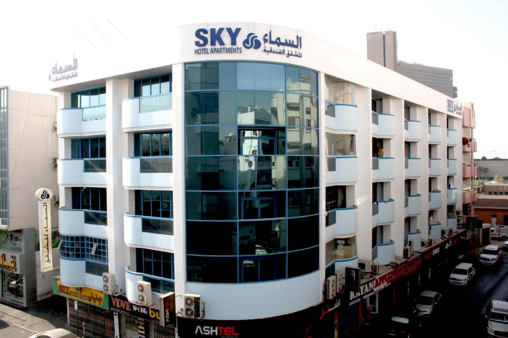 Sky Hotel Apartments Dubai Exterior photo